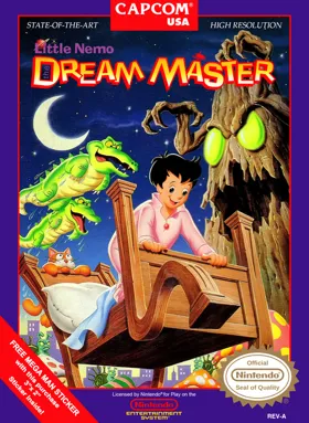 Little Nemo - The Dream Master (USA) box cover front